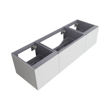Load image into Gallery viewer, LAVIVA 313VTR-66CW Vitri 66&quot; Cloud White Single Sink Wall Hung Bathroom Vanity Cabinet