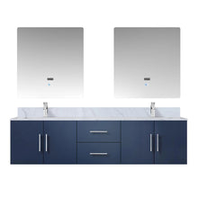 Load image into Gallery viewer, Lexora LG192272DE00000 Geneva 72&quot; Navy Blue Vanity Cabinet Only