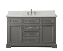 Load image into Gallery viewer, Design Element ML-54-GY Milano 54&quot; Bathroom Vanity in Gray