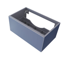 Load image into Gallery viewer, LAVIVA 313VTR-36NB Vitri 36&quot; Nautical Blue Wall Hung Bathroom Vanity Cabinet