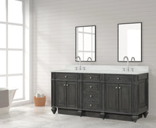 Load image into Gallery viewer, Design Element WN-72-GY Winston 72&quot; Double Sink Bathroom Vanity in Gray