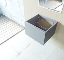 Load image into Gallery viewer, LAVIVA 313VTR-24FG Vitri 24&quot; Fossil Grey Wall Hung Bathroom Vanity Cabinet