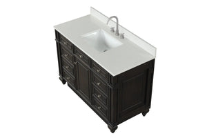 Design Element WN-48-BR Winston 48" Single Vanity in Brown