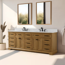 Load image into Gallery viewer, Design Element ML-84-OKV Milano 84-in Oak Double Vanity