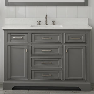 Design Element ML-48-GY Milano 48" Bathroom Vanity in Gray