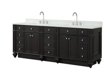 Load image into Gallery viewer, Design Element WN-84-ES Winston 84&quot; Double Sink Bathroom Vanity Espresso