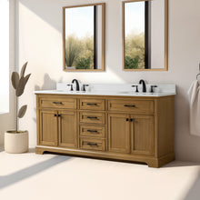 Load image into Gallery viewer, Design Element ML-72-OKV Milano 72-in Oak Double Vanity
