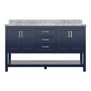 Design Element AF-61-BLU Affinity 61" Single Sink Vanity in Blue