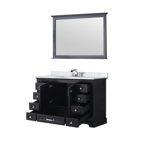 Lexora LD342248SG00000 Dukes 48" Espresso Vanity Cabinet Only