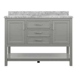 Design Element AF-49-GRY Affinity 49" Single Sink Vanity in Grey