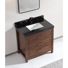 Load image into Gallery viewer, Legion Furniture WK2428-36-EB-WITH BLACK NATURAL TOP 36&quot; EBONY SINK VANITY