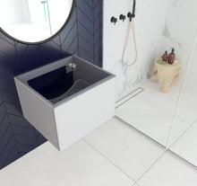 Load image into Gallery viewer, LAVIVA 313VTR-24CW Vitri 24&quot; Cloud White Wall Hung Bathroom Vanity Cabinet