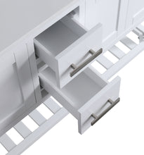Load image into Gallery viewer, Design Element DEC055-60-W-CB Monaco 60-in White Bathroom Vanity Base Cabinet without Top