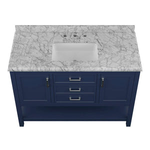 Design Element AF-49-BLU Affinity 49" Single Sink Vanity in Blue