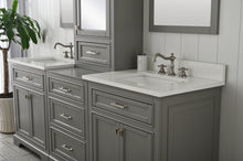 Load image into Gallery viewer, Design Element ML-84MC-GY Milano 84&quot; Double Sink Bathroom Vanity Modular Set in Gray