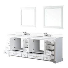 Load image into Gallery viewer, Lexora LD342284DA00000 Dukes 84&quot; White Vanity Cabinet Only