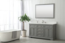 Load image into Gallery viewer, Design Element ML-60S-GY Milano 60&quot; Single Vanity in Gray