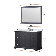 Load image into Gallery viewer, Lexora LD342248SG00000 Dukes 48&quot; Espresso Vanity Cabinet Only