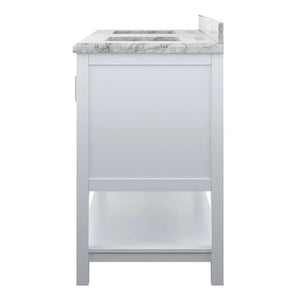 Design Element AF-61-WHI Affinity 61" Single Sink Vanity in White