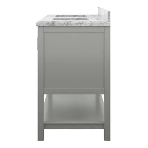 Design Element AF-61-GRY Affinity 61" Single Sink Vanity in Grey