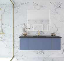 Load image into Gallery viewer, LAVIVA 313VTR-54NB Vitri 54&quot; Nautical Blue Wall Hung Bathroom Vanity Cabinet