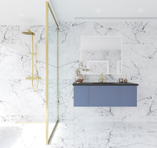 Load image into Gallery viewer, LAVIVA 313VTR-48NB Vitri 48&quot; Nautical Blue Wall Hung Bathroom Vanity Cabinet