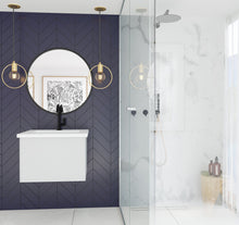 Load image into Gallery viewer, LAVIVA 313VTR-24CW Vitri 24&quot; Cloud White Wall Hung Bathroom Vanity Cabinet