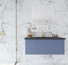 Load image into Gallery viewer, LAVIVA 313VTR-42NB Vitri 42&quot; Nautical Blue Wall Hung Bathroom Vanity Cabinet