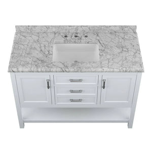 Design Element AF-49-WHI Affinity 49" Single Sink Vanity in White