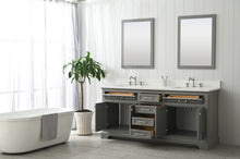 Load image into Gallery viewer, Design Element ML-72-GY Milano 72&quot; Bathroom Vanity in Gray