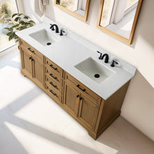 Load image into Gallery viewer, Design Element ML-72-OKV Milano 72-in Oak Double Vanity