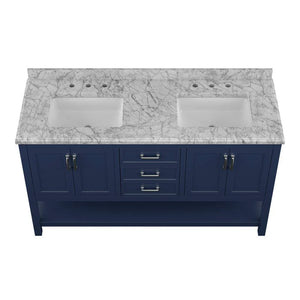 Design Element AF-61-BLU Affinity 61" Single Sink Vanity in Blue