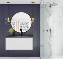 Load image into Gallery viewer, LAVIVA 313VTR-36CW Vitri 36&quot; Cloud White Wall Hung Bathroom Vanity Cabinet