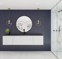 Load image into Gallery viewer, LAVIVA 313VTR-72CCW Vitri 72&quot; Cloud White Single Sink Wall Hung Bathroom Vanity Cabinet