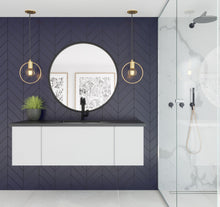 Load image into Gallery viewer, LAVIVA 313VTR-54CW Vitri 54&quot; Cloud White Wall Hung Bathroom Vanity Cabinet