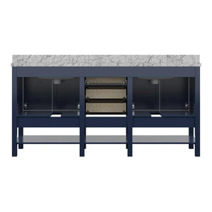 Design Element AF-72-BLU Affinity 72" Single Sink Vanity in Blue