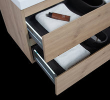 Load image into Gallery viewer, LAVIVA 313AUR-42SO-GW Aurora 42&quot; Sonoma Oak Wall Hung Bathroom Vanity with White Acrylic Countertop