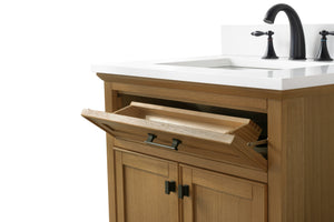 Design Element ML-30-OKV Milano 30-in Oak Single Vanity
