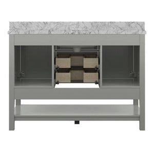 Design Element AF-49-GRY Affinity 49" Single Sink Vanity in Grey