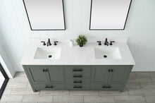 Load image into Gallery viewer, Design Element V01-72-VG Valentino 72&quot; Double Sink Vanity in Green