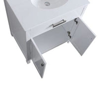 Load image into Gallery viewer, Design Element DEC076E-W-CB London 29-in White Bathroom Vanity Base Cabinet without Top