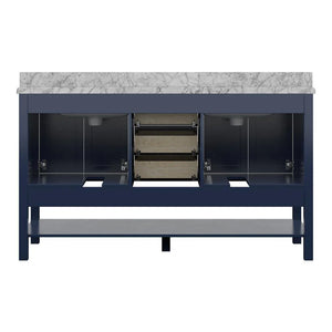 Design Element AF-61-BLU Affinity 61" Single Sink Vanity in Blue