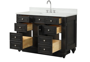 Design Element WN-48-BR Winston 48" Single Vanity in Brown