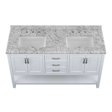 Load image into Gallery viewer, Design Element AF-61-WHI Affinity 61&quot; Single Sink Vanity in White