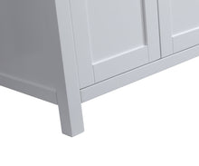 Load image into Gallery viewer, Design Element DEC076B-W-CB London 71-in White Bathroom Vanity Base Cabinet without Top