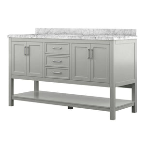 Design Element AF-61-GRY Affinity 61" Single Sink Vanity in Grey