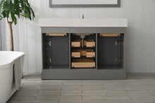 Load image into Gallery viewer, Design Element ML-54-GY Milano 54&quot; Bathroom Vanity in Gray