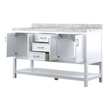 Load image into Gallery viewer, Design Element AF-61-WHI Affinity 61&quot; Single Sink Vanity in White