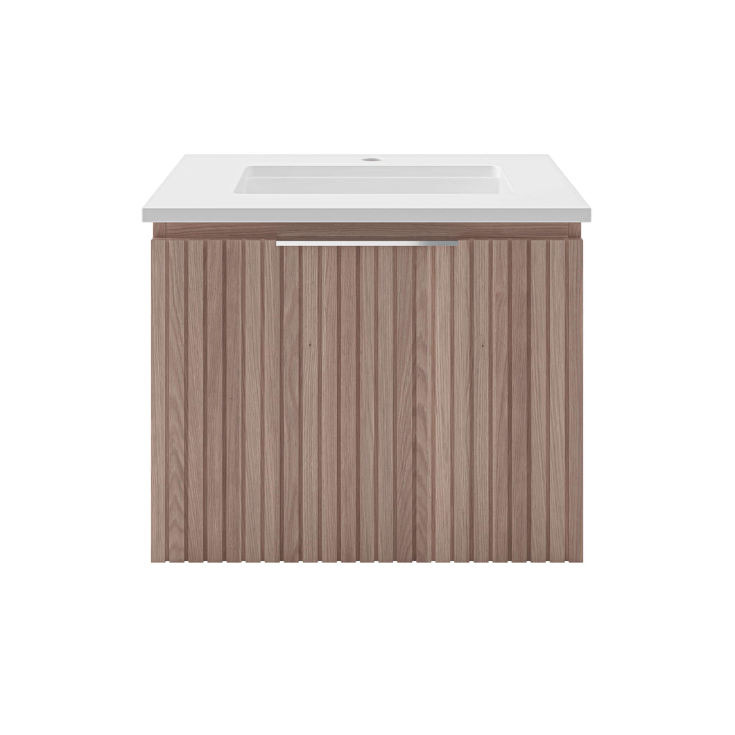 Fresca FCB4124OAK-CWH-U Elliot 24