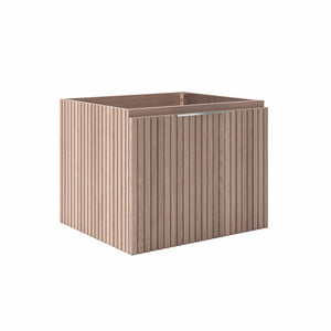 Fresca FCB4124OAK Elliot 24" Floating Bathroom Cabinet in Vanilla Oak